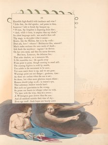 Pensieri notturni di Young, Pagina 33, Come quello, il quadrante parla; e punta a te da William Blake